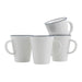 Gimex Linea Line Mug Blue 4 Pieces Gimex - Dynamic Drive