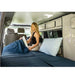 Duvalay Zipped Sheet for Compact Travel Topper 66 x 5cm (Plum) Duvalay - Dynamic Drive
