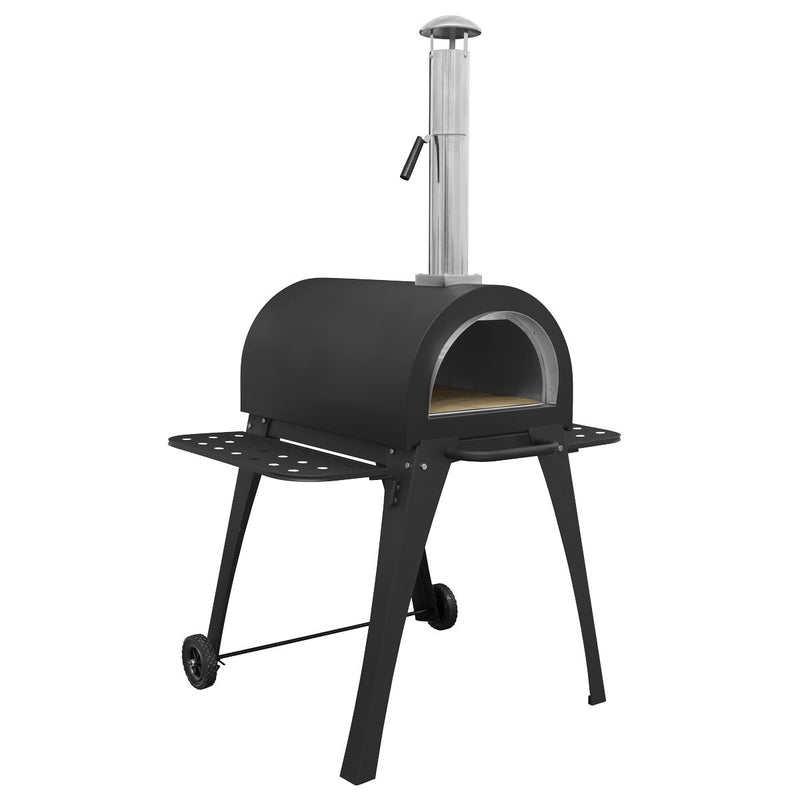 Dellonda Outdoor Wood-Fired Pizza Oven & Smoker Dellonda  - Dynamic Drive