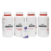 Dellonda Hot Tub/Spa Starter Kit - Chlorine pH Increaser Dry Acid Foam Down Dellonda - Dynamic Drive