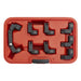 Sealey Injector Pipe Socket Set 9pc 3/8"Sq Drive AK6985 Sealey - Dynamic Drive