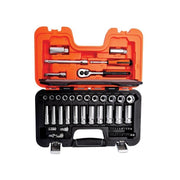 Bahco S330L 3/8in Deep Drive Socket Set, 53 Piece Bahco - Dynamic Drive