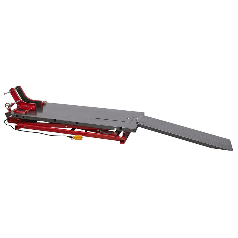 Sealey Motorcycle Lift 680kg Capacity Heavy-Duty Electro/Hydraulic MC680E Sealey - Dynamic Drive