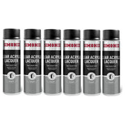 6x Simoniz Clear Acrylic Lacquer Smooth High Gloss Aerosol Spray Paint 500ml Simoniz - Dynamic Drive