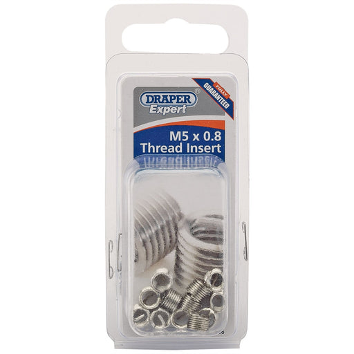 Draper Metric Thread Insert Refill, M5 x 0.8 (Pack of 12) 21706 Draper - Dynamic Drive