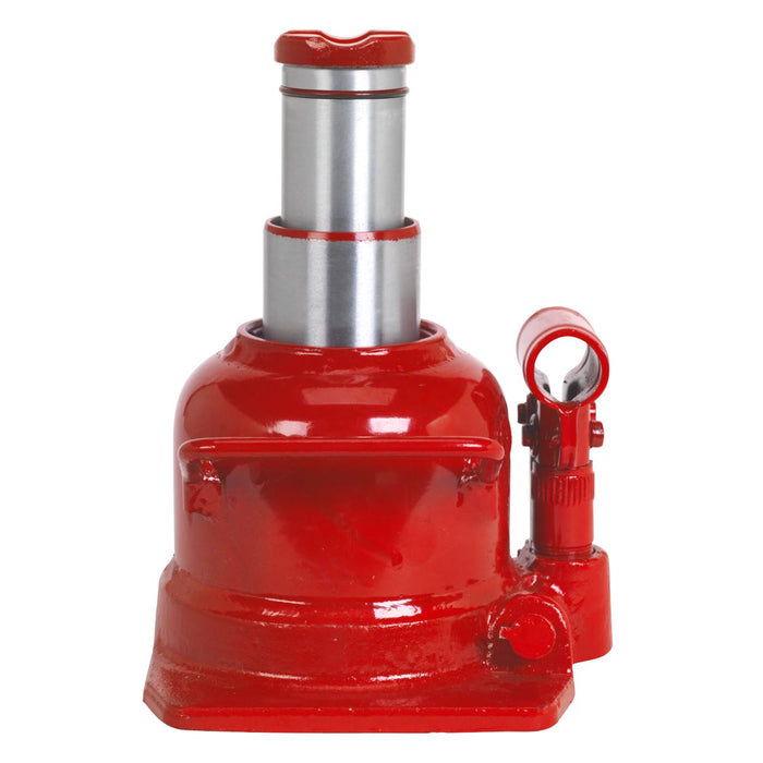 Sealey Bottle Jack 10tonne Low Entry Telescopic BJ10LE Sealey  - Dynamic Drive