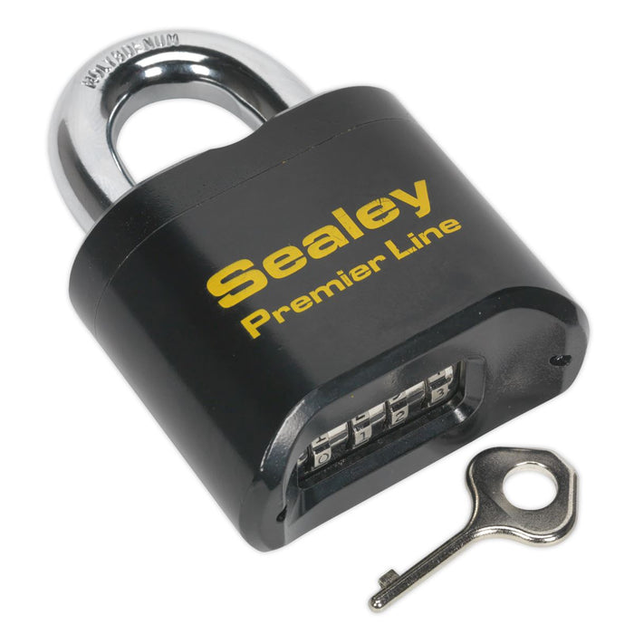 Sealey Steel Body Combination Padlock 62mm PL603 Sealey - Dynamic Drive