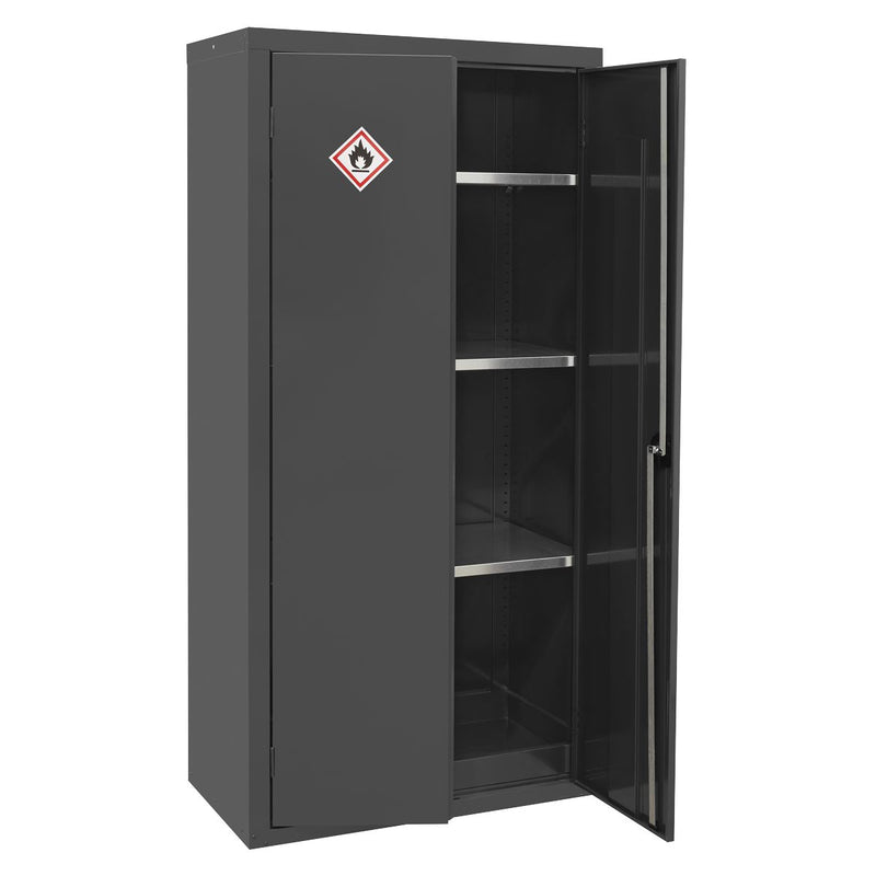 Sealey CoSHH Substance Cabinet 900 x 460 x 1800mm FSC12 Sealey - Dynamic Drive