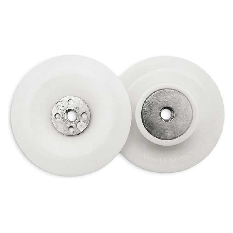 Flexipads World Class Angle Grinder Pad White 100mm (4in) M10 x 1.50 Flexipads World Class - Dynamic Drive