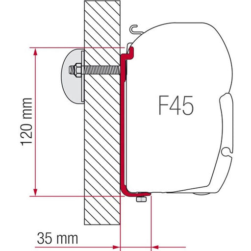 Fiamma Adaptor S 120 Fiamma - Dynamic Drive