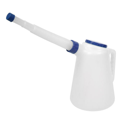 Sealey Oil Container with Blue Lid & Flexible Spout 5L JDL5B Sealey - Dynamic Drive