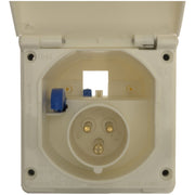 W4 Mains Inlet Square White 20013 W4 - Dynamic Drive