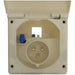 W4 Mains Inlet Square White 20013 W4 - Dynamic Drive