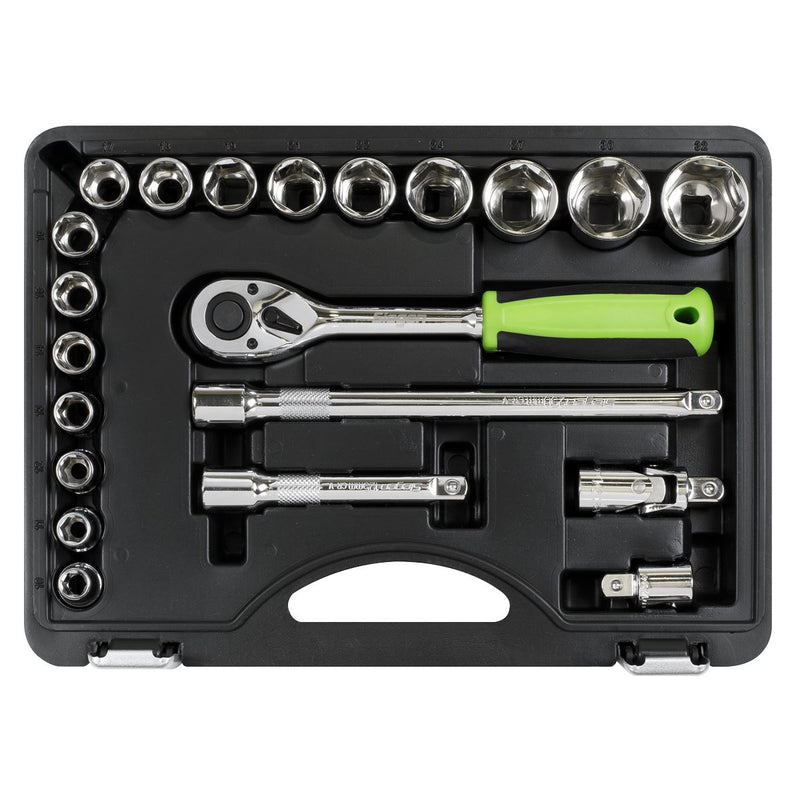 Sealey Socket Set 21pc 1/2"Sq Drive Metric S01237 Sealey - Dynamic Drive