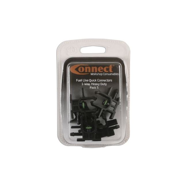 Connect Fuel Line 1 Way Heavy Duty Leak off Connector 5pc 34066 Tool Connection - Dynamic Drive