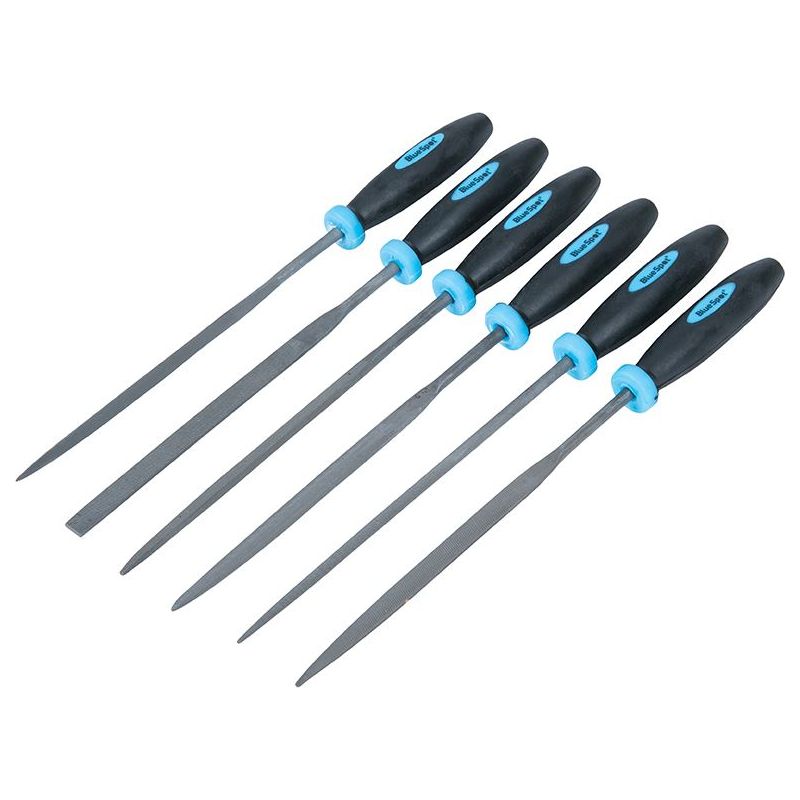 Bluespot Tools Mini File Set with Pouch 6 Piece BlueSpot Tools - Dynamic Drive