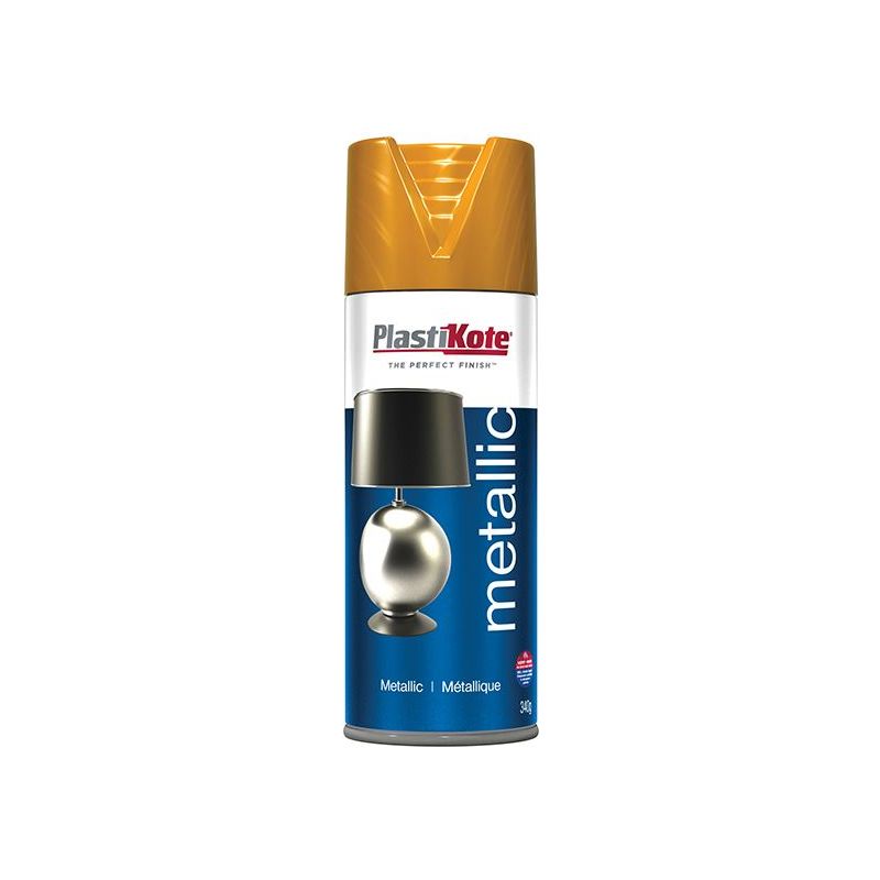 Plastikote Metallic Spray Copper 400ml PlastiKote - Dynamic Drive