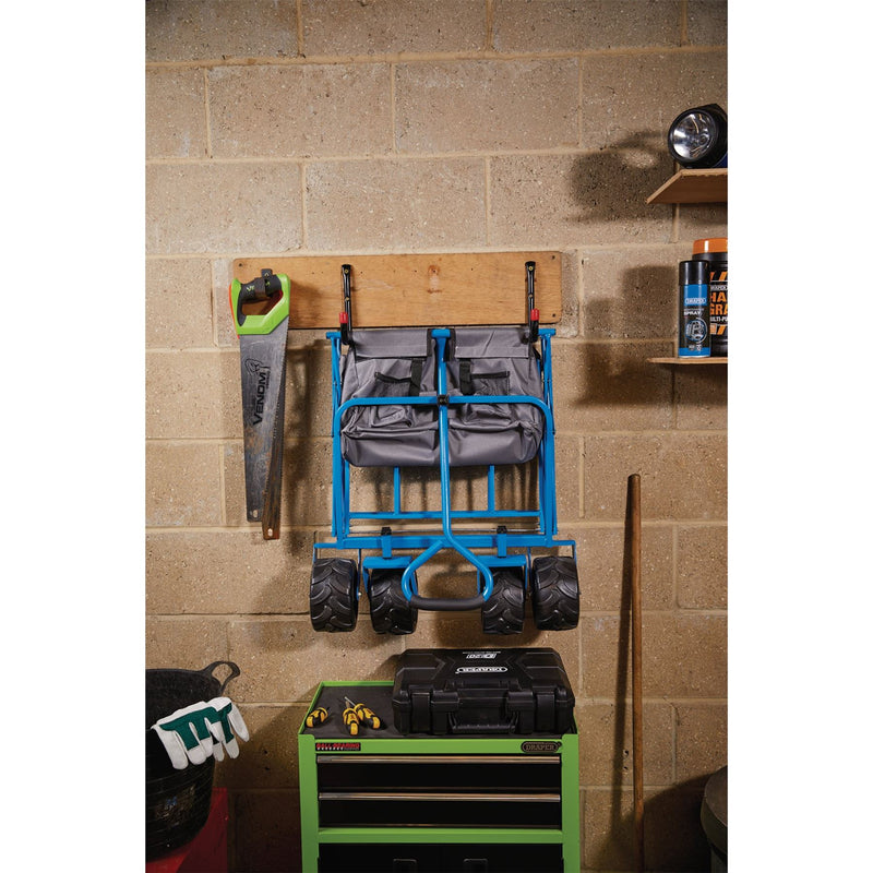 Draper Foldable Cart with Large Wheels, 80kg 03217 Draper - Dynamic Drive