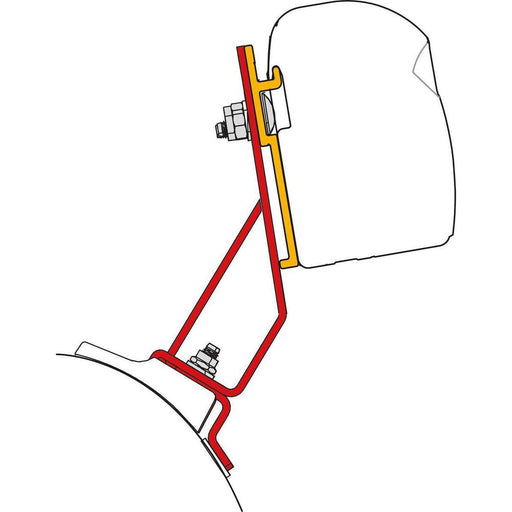 Fiamma F43 Bracket Kit for PSA Vehicles (98655A090) Fiamma - Dynamic Drive