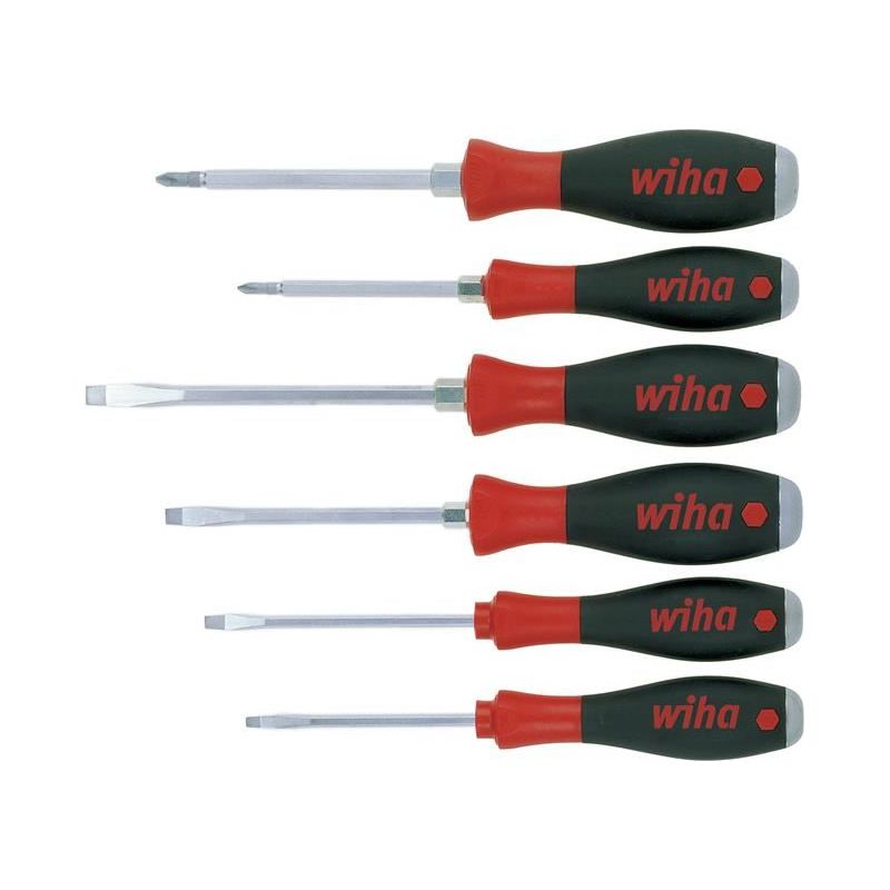 Wiha SoftFinish® SL/PH Hex Blade Screwdriver Set, 7 Piece Wiha - Dynamic Drive