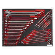 Sealey Tool Tray with Spanner Set 35pc TBTP03 Sealey - Dynamic Drive