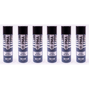 6x Autotek Professional Gloss Black 500ml Spray Paint High Coverage Autotek - Dynamic Drive