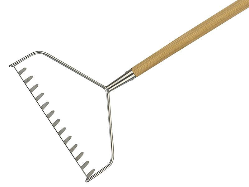 Kent & Stowe Stainless Steel Long Handled Soil Rake, FSC® Kent & Stowe - Dynamic Drive