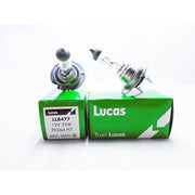 Pair of Lucas H7 (477/499) Car Headlamp Dipped Beam Bulb Lucas  - Dynamic Drive