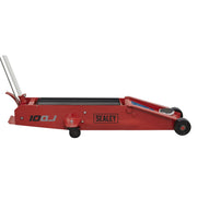 Sealey Premier Premier Long Reach Trolley Jack 10 Tonne 10QJ Sealey Premier - Dynamic Drive