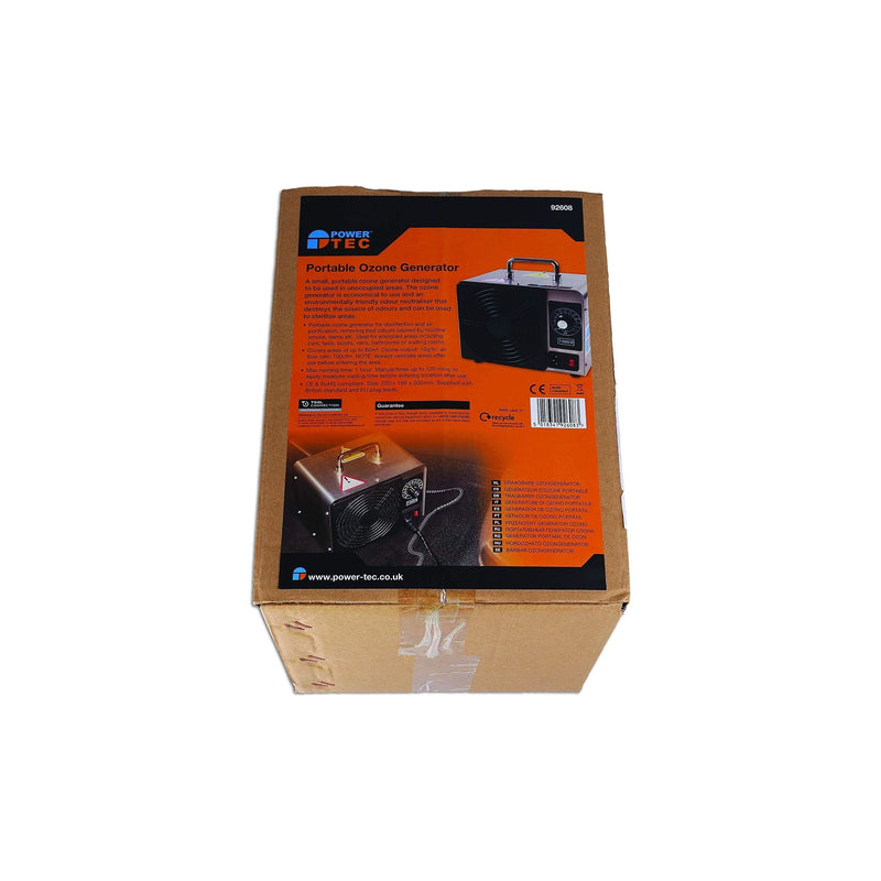 Power-Tec Portable Ozone Generator 10g/hr 92608 Power-Tec - Dynamic Drive