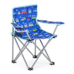 Vw Kids Folding Camping Chair Blue OL0172 VW - Dynamic Drive