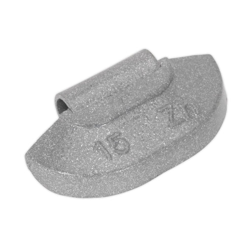 Sealey Wheel Weight 15g Hammer-On Zinc for Steel Wheels Pack of 100 WWSH15 Sealey - Dynamic Drive