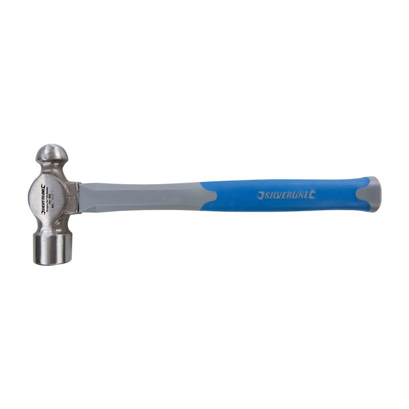 Silverline Ball Pein Hammer Fibreglass 32oz (907g) Silverline - Dynamic Drive