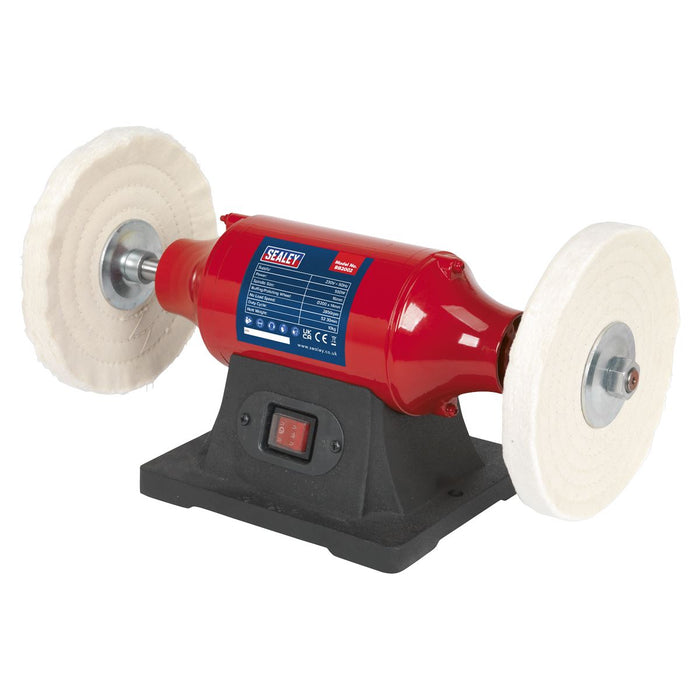 Sealey Bench Mounting Buffer/Polisher 200mm 550W/230V BB2002 Sealey  - Dynamic Drive