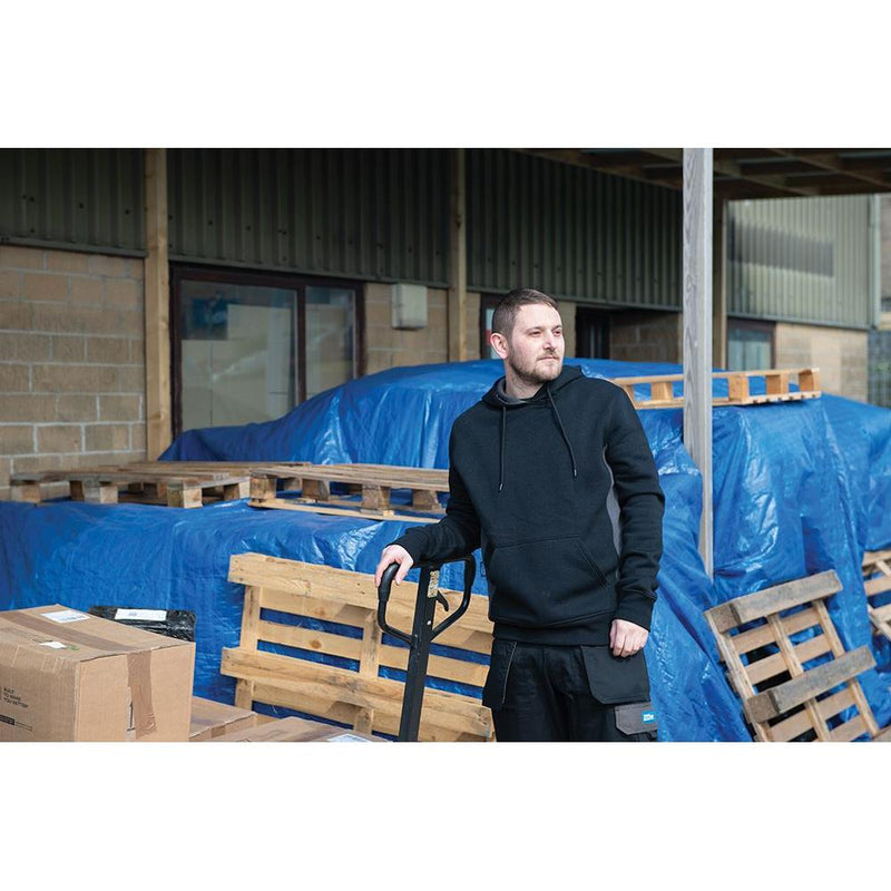 Tough Grit 2-Tone Hoodie Black / Charcoal XL Tough Grit - Dynamic Drive