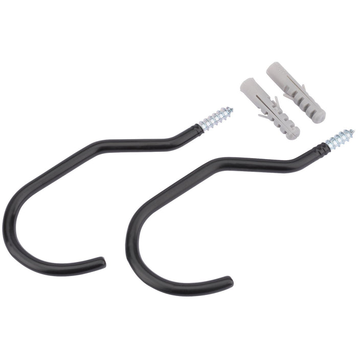 Draper Bicycle Storage Hooks (2 Piece) 59243 Draper - Dynamic Drive