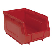 Sealey Plastic Storage Bin 150 x 240 x 130mm Red Pack of 24 TPS324R Sealey - Dynamic Drive
