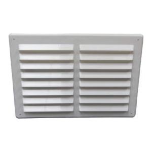 Exterior Louvre Vent 95"X65" White BM466 UK Camping And Leisure - Dynamic Drive