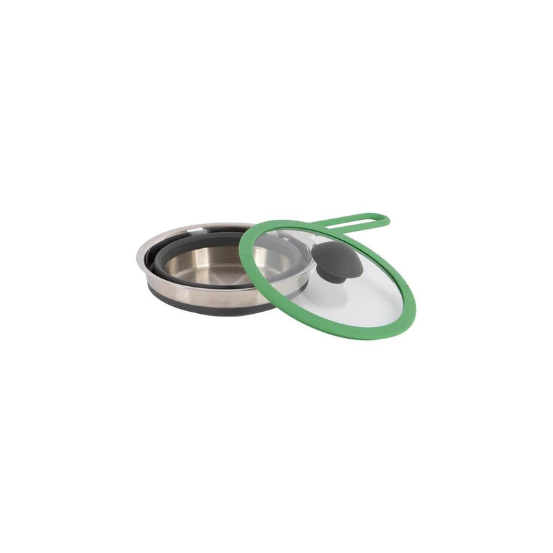 Bo-Camp Steel Pan with Lid Foldable Silicon 1.3 Litre Bo-Camp - Dynamic Drive