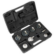 Sealey Brake & Clutch Pressure Bleeder Cap Set 7pc VS0204C Sealey - Dynamic Drive