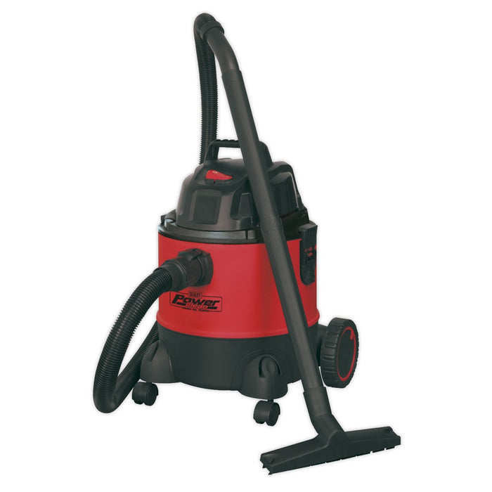 Sealey Vacuum Cleaner Wet & Dry 20ltr 1250W/230V PC200 Sealey  - Dynamic Drive