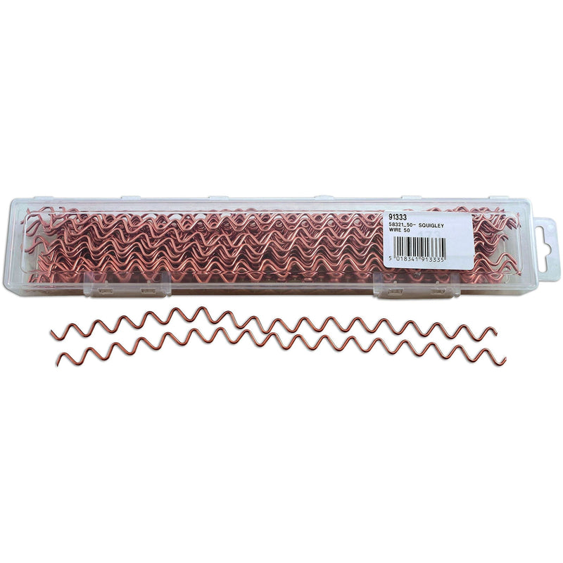 Power-Tec Squiggly Wire 50pc 91333 Power-Tec - Dynamic Drive