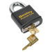 Sealey Steel Body Padlock 70mm PL504 Sealey - Dynamic Drive