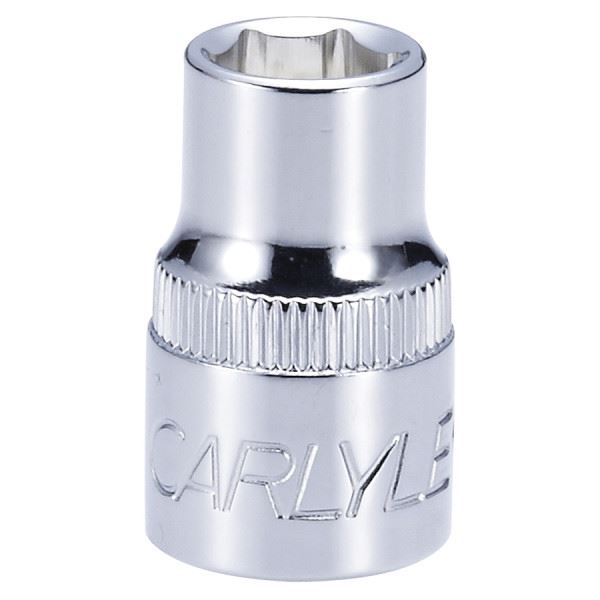 Carlyle Hand Tools 3/8Dr 9mm 6Pt Chrome Socket S38009M Caryle Tools - Dynamic Drive