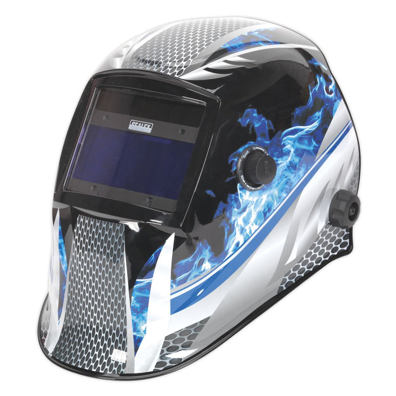 Sealey Welding Helmet Auto Darkening Shade 9-13 PWH601 Sealey - Dynamic Drive
