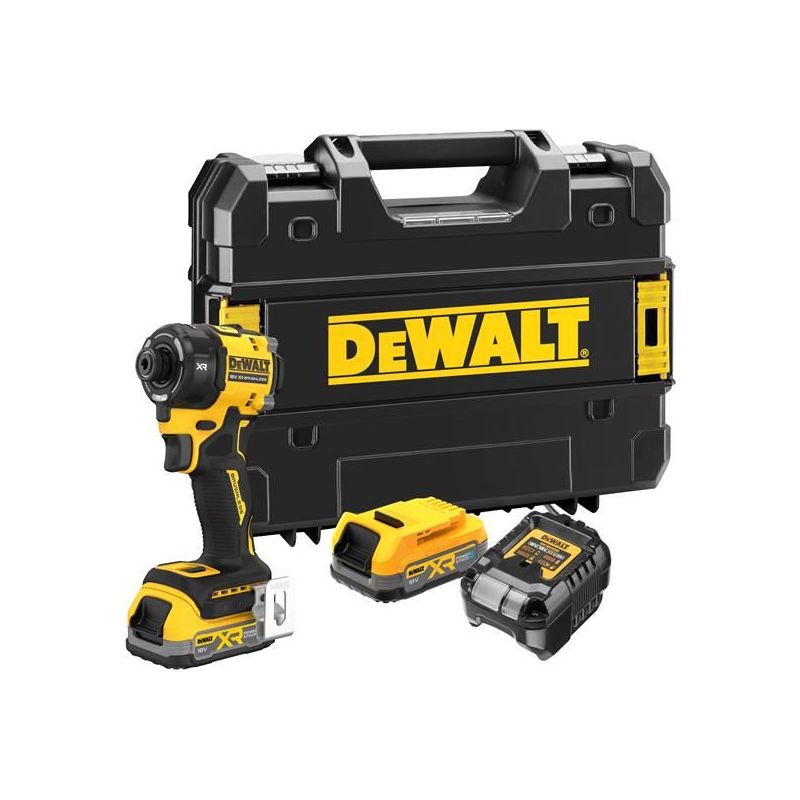 Dewalt Power Tools DCF870E2T Hyrdralic Impact Driver 18V 2 x 1.7Ah POWERSTACK™ Li-ion DeWALT Power Tools - Dynamic Drive