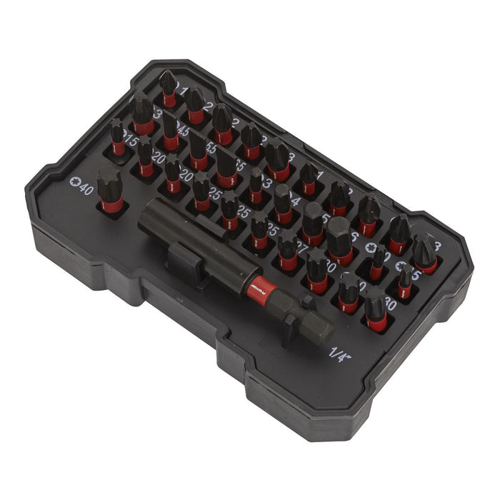 Sealey Power Tool Bit Set 32pc Impact Grade AK8286 Sealey - Dynamic Drive