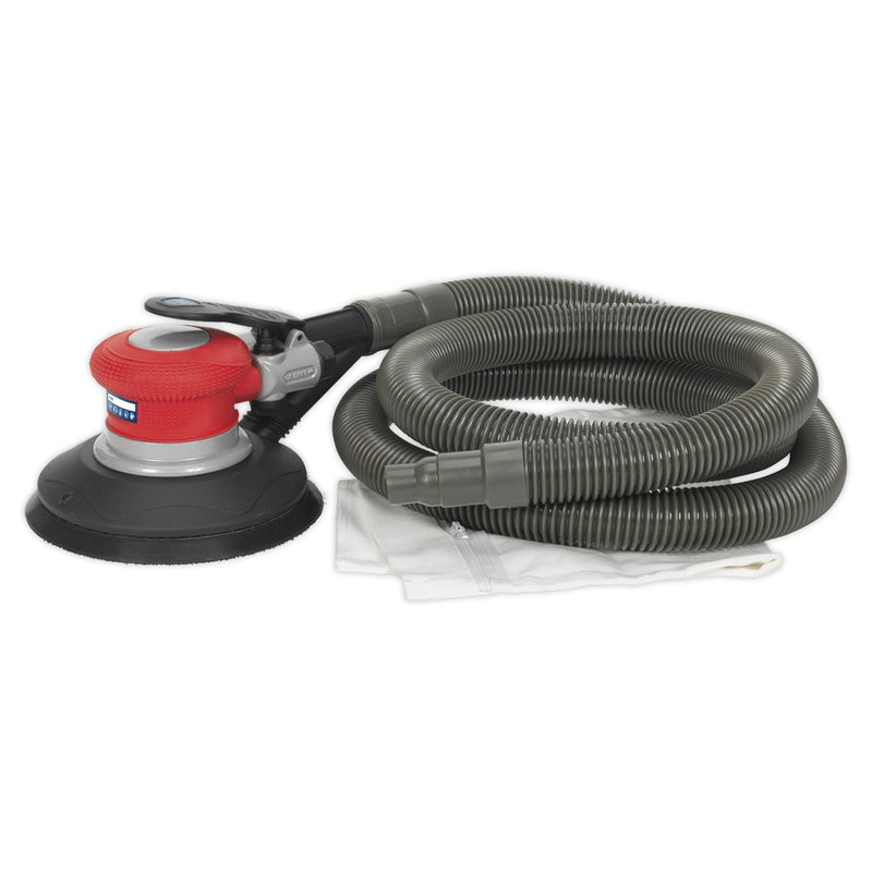 Sealey Air Palm Random Orbital Sander150mm Dust-Free Self-Contained GSA06 Sealey - Dynamic Drive