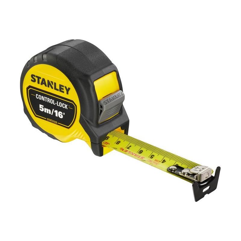 Stanley® Hand Tools CONTROL-LOCK™ Pocket Tape 5m/16ft (Width 25mm) STANLEY® Hand Tools - Dynamic Drive