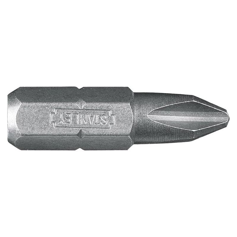 Stanley® Hand Tools Phillips Bits PH2 x 25mm (Box 25) STANLEY® Hand Tools - Dynamic Drive
